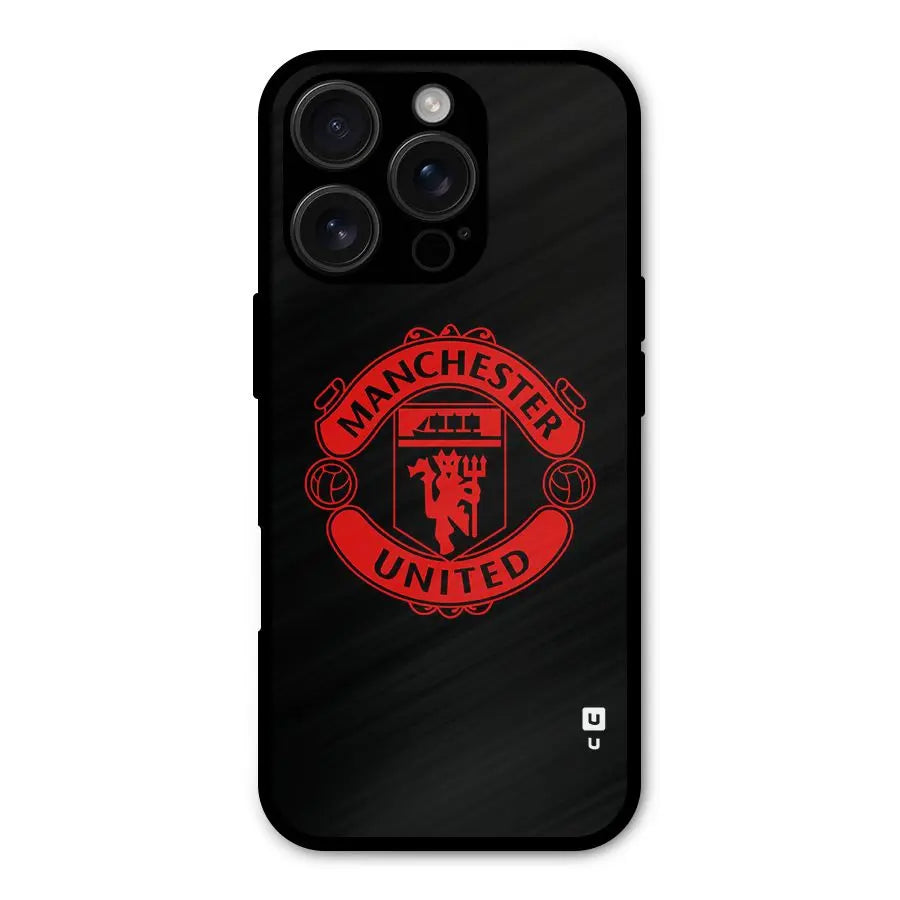 Bold Mancheter United Shockproof Hybrid Protection (Metal + TPU) Back Case Cover CoversCart