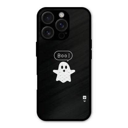 Boo Cute Ghost Shockproof Hybrid Protection (Metal + TPU) Back Case Cover CoversCart