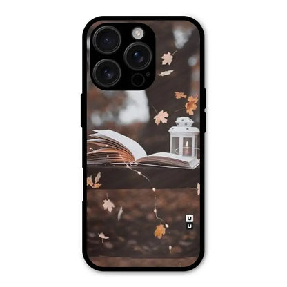 Book and Fall Leaves Shockproof Hybrid Protection (Metal + TPU) Back Case Cover CoversCart