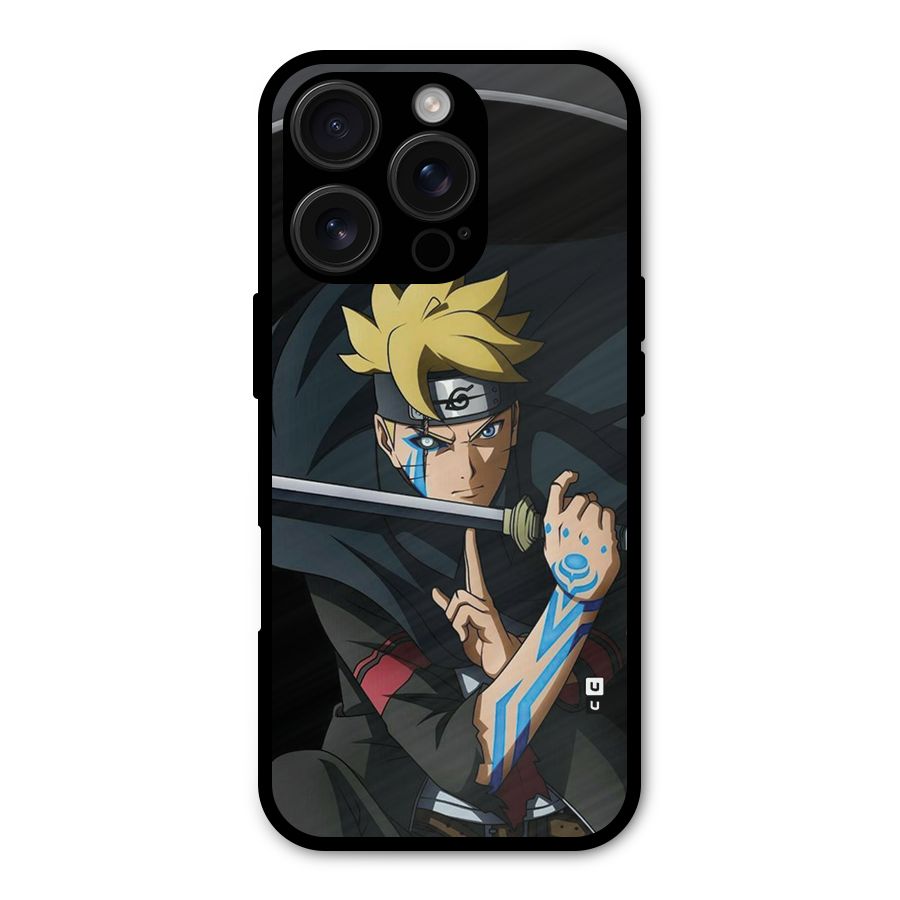 Boruto Uzumaki Stance Shockproof Hybrid Protection (Metal + TPU) Back Case Cover
