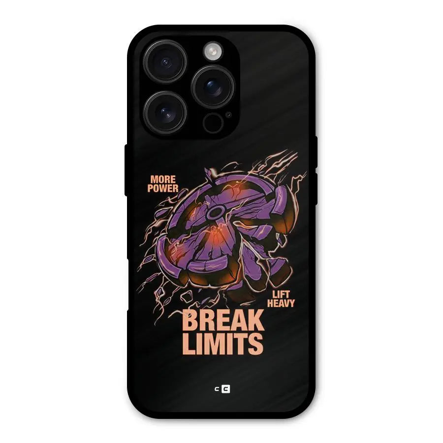 Break Limits Shockproof Hybrid Protection (Metal + TPU) Back Case Cover CoversCart