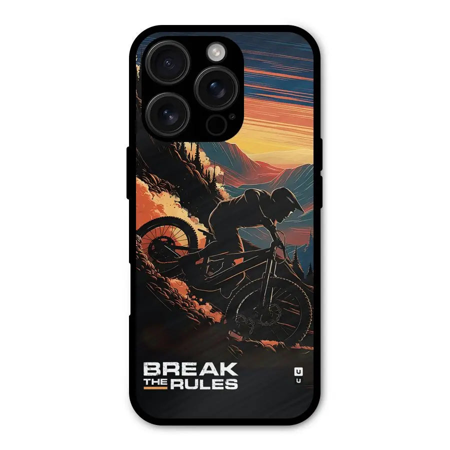 Break The Rules Shockproof Hybrid Protection (Metal + TPU) Back Case Cover CoversCart