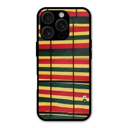 Bright Colors Lines Shockproof Hybrid Protection (Metal + TPU) Back Case Cover CoversCart