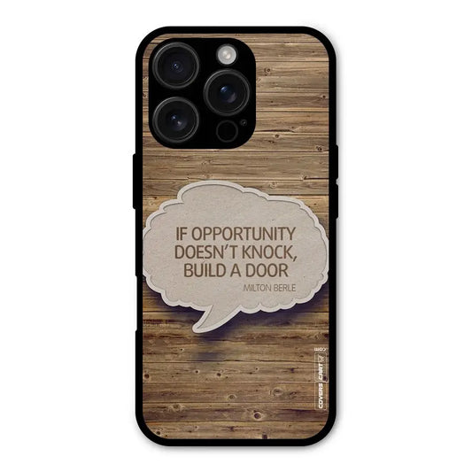Build Your Door Shockproof Hybrid Protection (Metal + TPU) Back Case Cover CoversCart