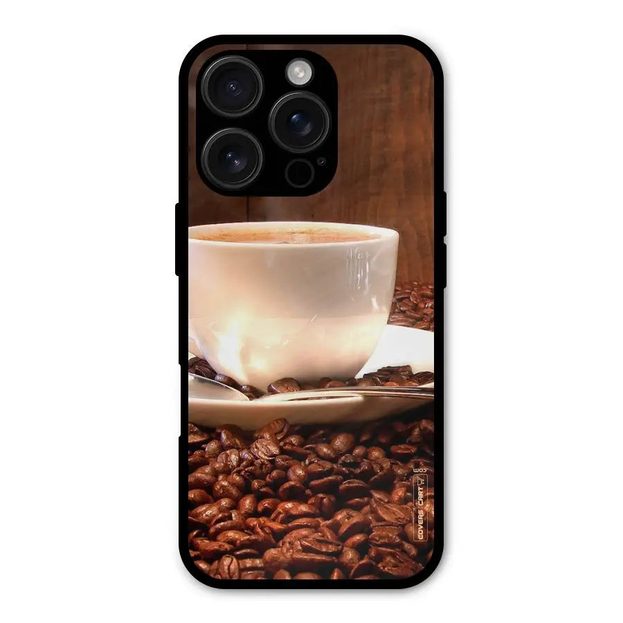 Caffeine Beans Shockproof Hybrid Protection (Metal + TPU) Back Case Cover CoversCart