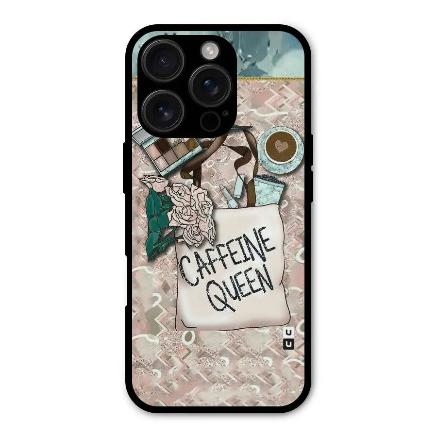 Caffeine Queen Shockproof Hybrid Protection (Metal + TPU) Back Case Cover CoversCart