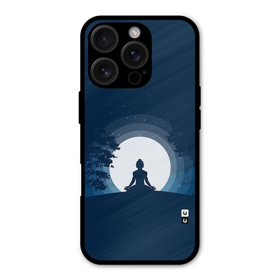 Calm Meditation Shockproof Hybrid Protection (Metal + TPU) Back Case Cover
