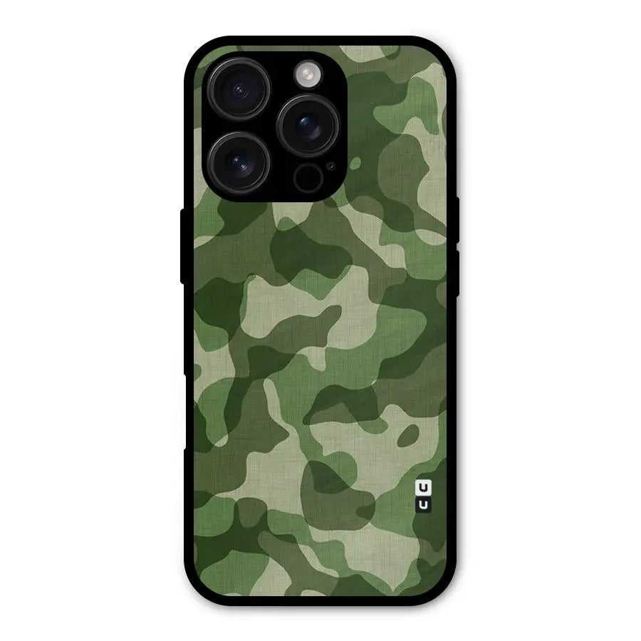 Camouflage Pattern Art Shockproof Hybrid Protection (Metal + TPU) Back Case Cover CoversCart