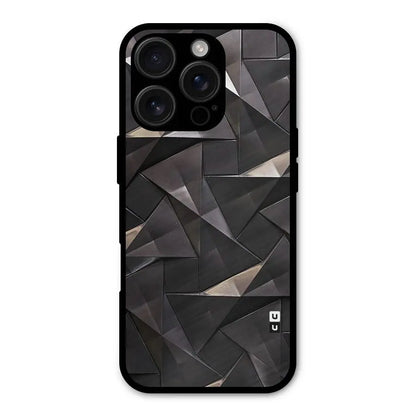Carved Triangles Shockproof Hybrid Protection (Metal + TPU) Back Case Cover CoversCart