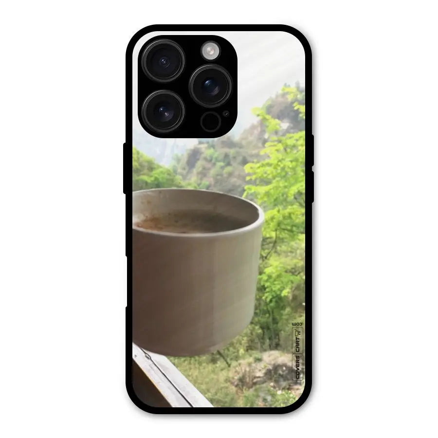 Chai With Mountain View Shockproof Hybrid Protection (Metal + TPU) Back Case Cover CoversCart