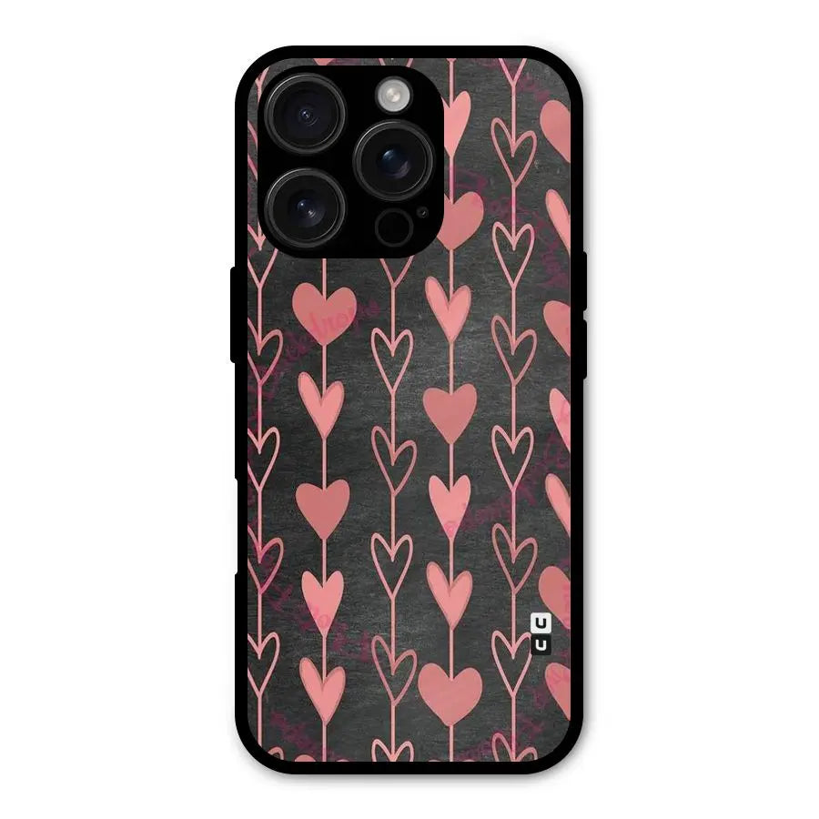 Chain Of Hearts Shockproof Hybrid Protection (Metal + TPU) Back Case Cover CoversCart