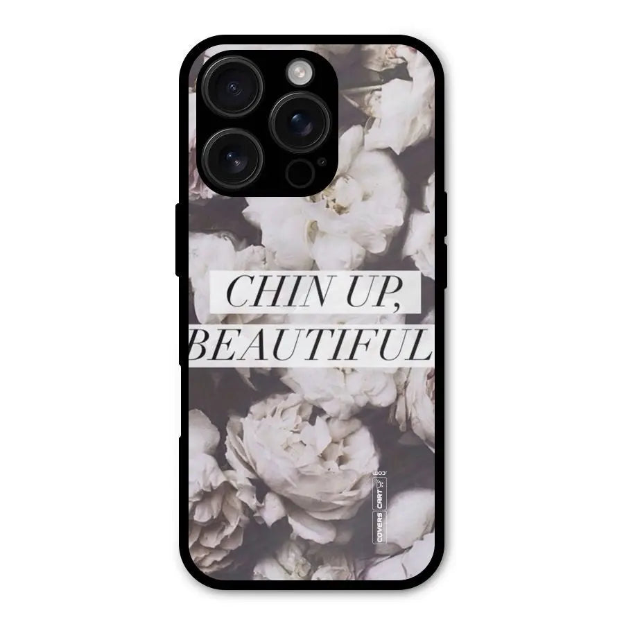 Chin Up Beautiful Shockproof Hybrid Protection (Metal + TPU) Back Case Cover CoversCart