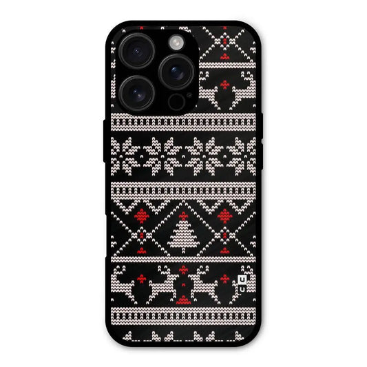 Christmas Seamless Aztec Shockproof Hybrid Protection (Metal + TPU) Back Case Cover CoversCart