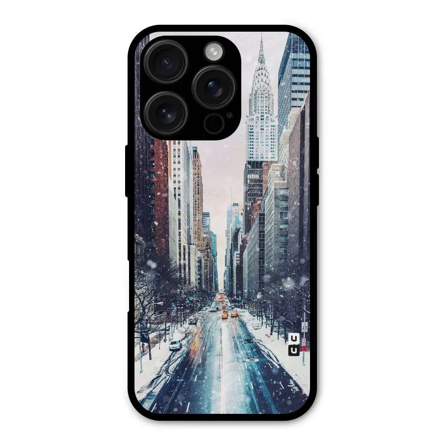 City Snow Shockproof Hybrid Protection (Metal + TPU) Back Case Cover CoversCart