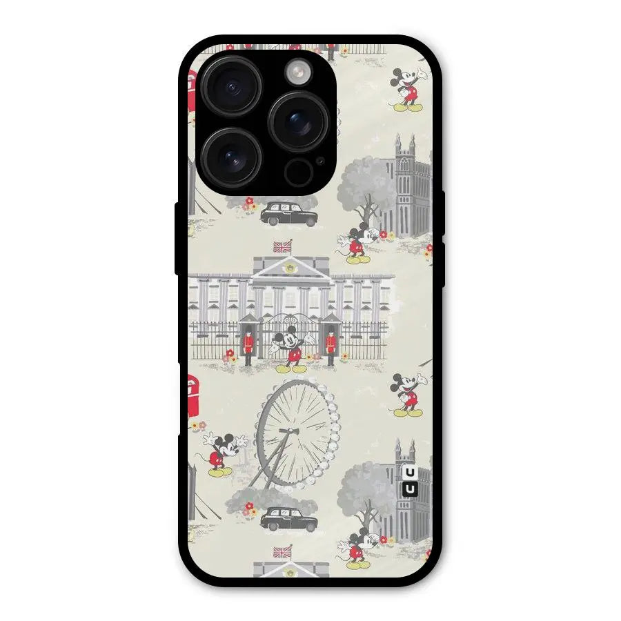 City Tour Pattern Shockproof Hybrid Protection (Metal + TPU) Back Case Cover CoversCart