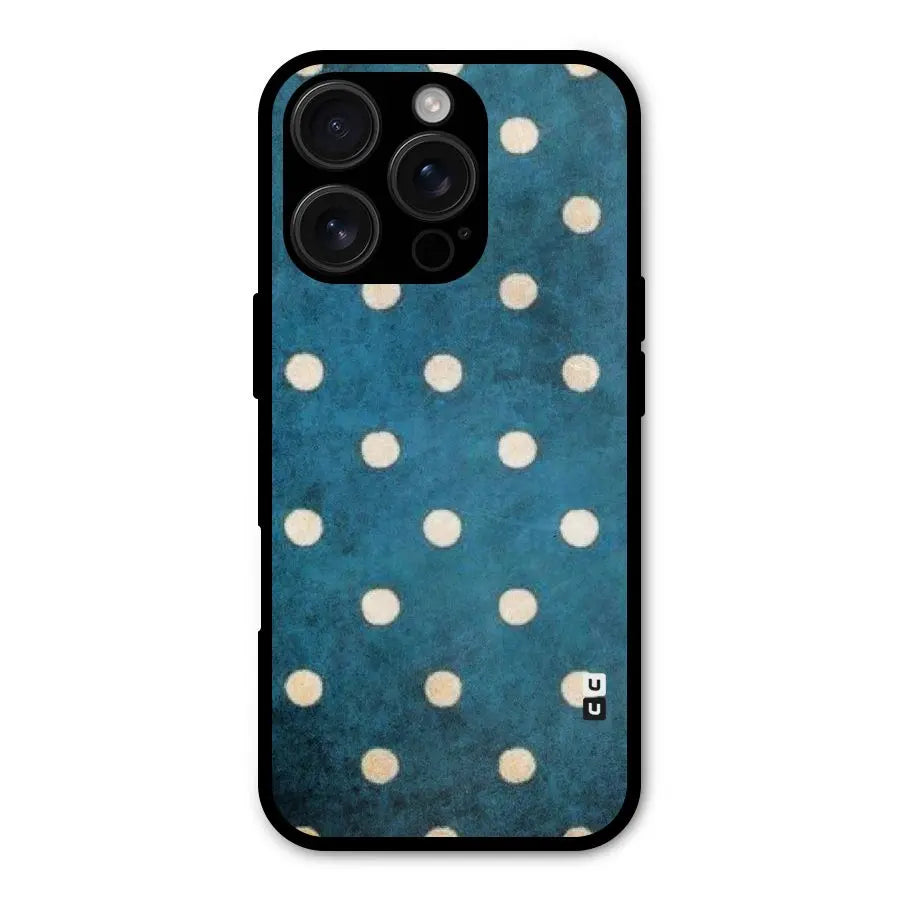 Classic Blue Polka Shockproof Hybrid Protection (Metal + TPU) Back Case Cover CoversCart