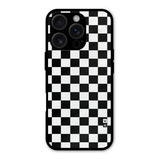 Classic Check Shockproof Hybrid Protection (Metal + TPU) Back Case Cover CoversCart