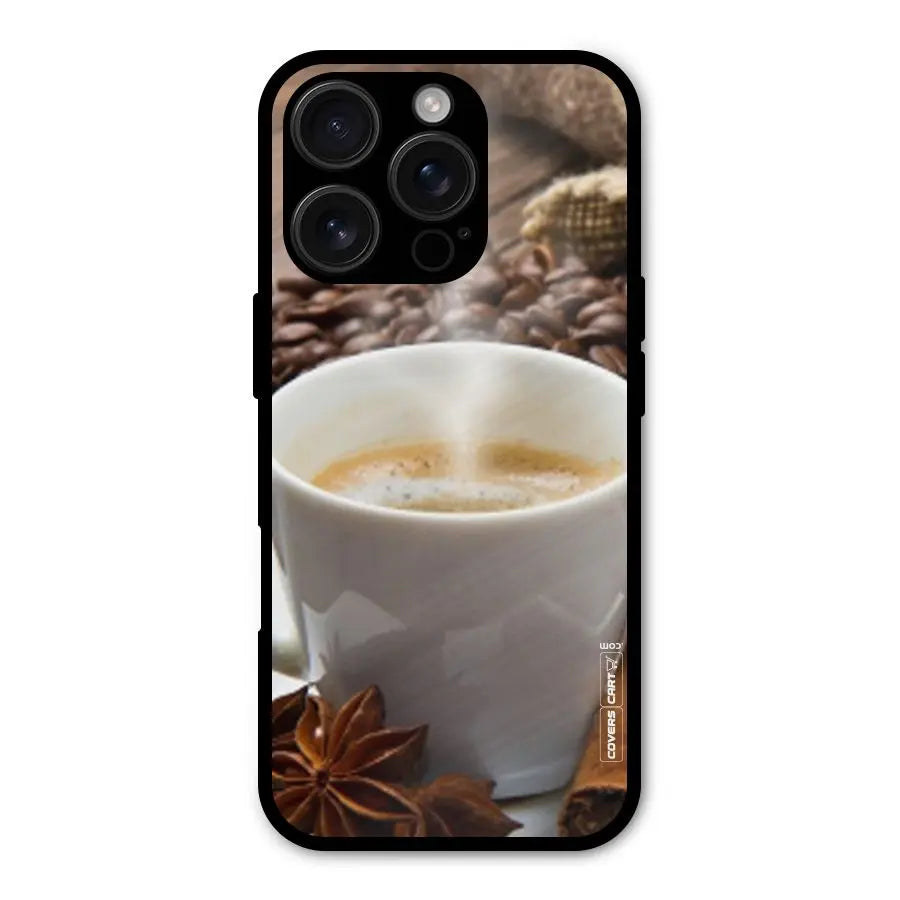 Classic Coffee Beans Shockproof Hybrid Protection (Metal + TPU) Back Case Cover CoversCart