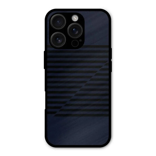 Classic Stripes Cut Shockproof Hybrid Protection (Metal + TPU) Back Case Cover CoversCart