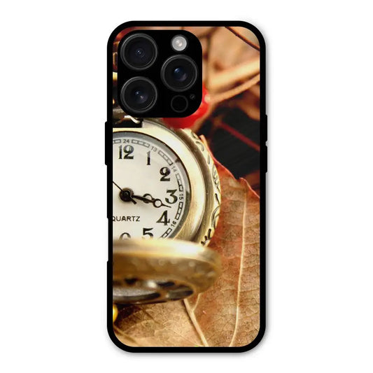 Clock And Cherry Shockproof Hybrid Protection (Metal + TPU) Back Case Cover CoversCart