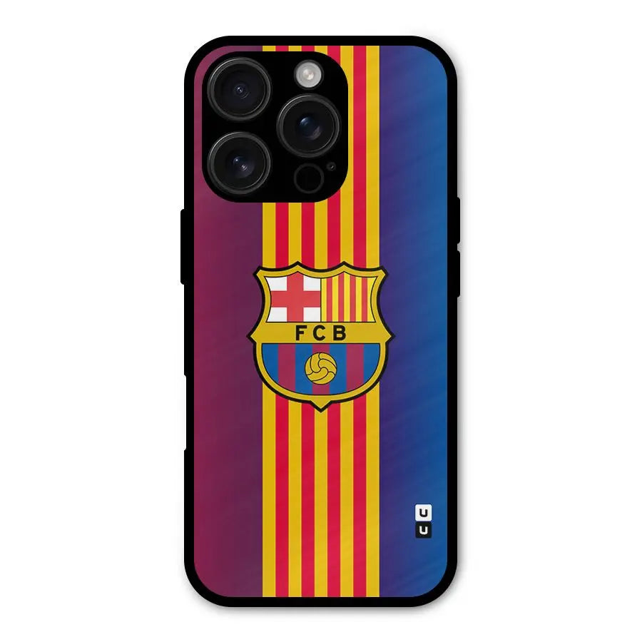 Club Barcelona Shockproof Hybrid Protection (Metal + TPU) Back Case Cover CoversCart