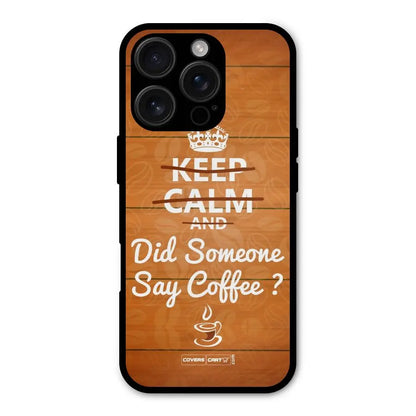 Coffee Ardour Shockproof Hybrid Protection (Metal + TPU) Back Case Cover CoversCart