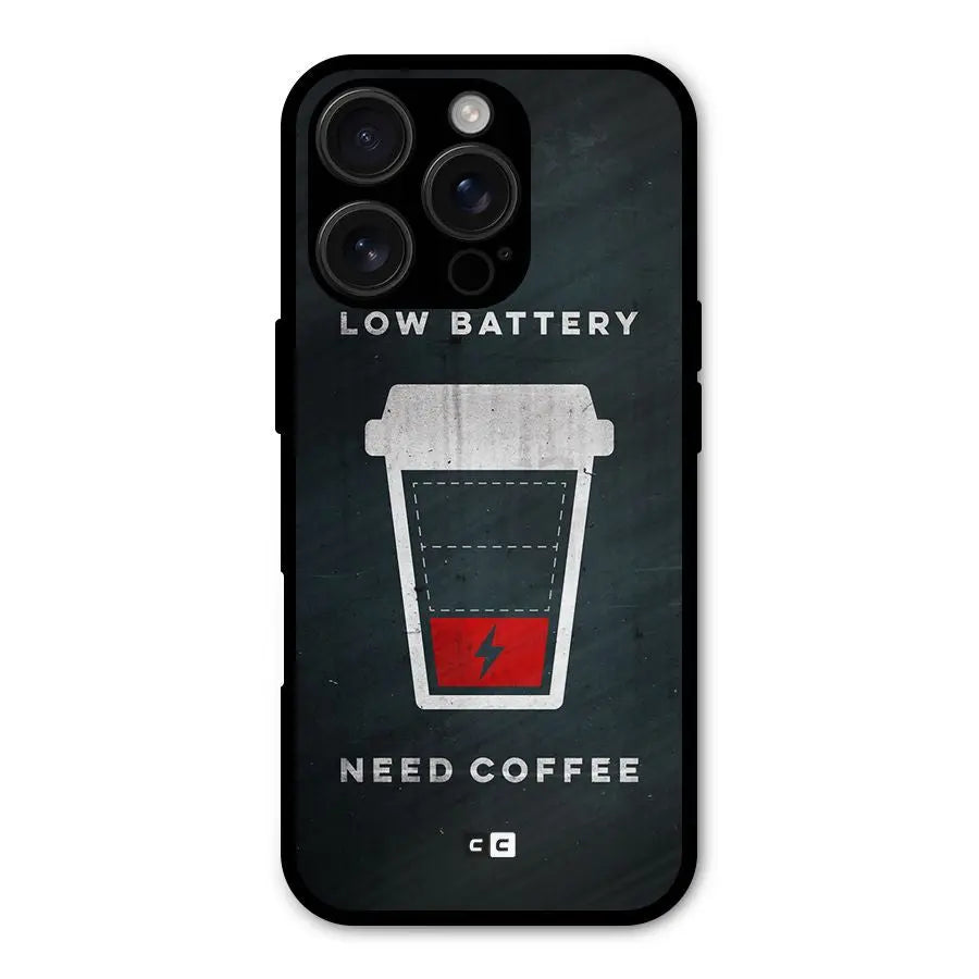 Coffee Need Shockproof Hybrid Protection (Metal + TPU) Back Case Cover CoversCart