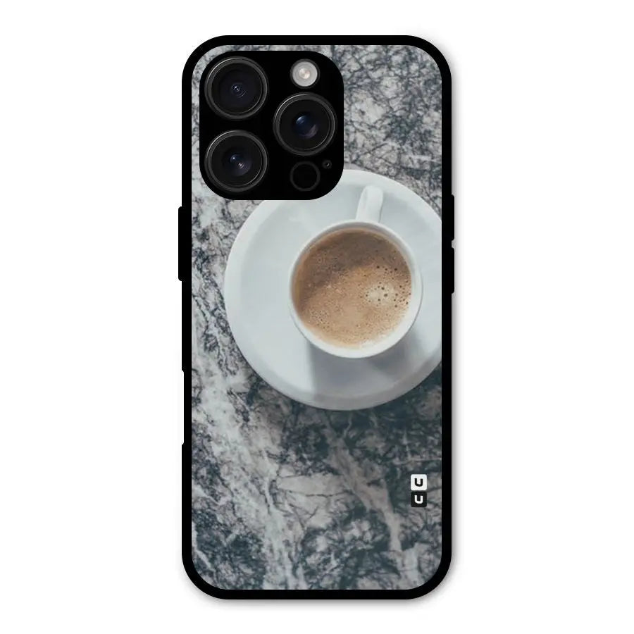 Coffee On Marble Shockproof Hybrid Protection (Metal + TPU) Back Case Cover CoversCart