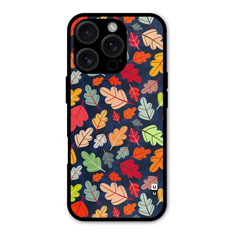 Colorful Leaves Beautiful Pattern Shockproof Hybrid Protection (Metal + TPU) Back Case Cover CoversCart