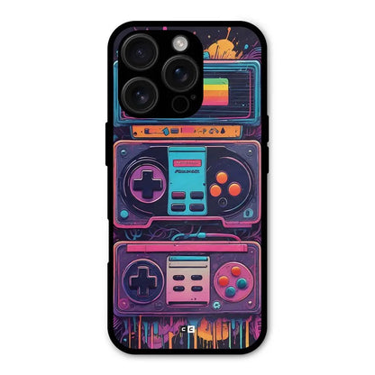 Comic Gaming Console Shockproof Hybrid Protection (Metal + TPU) Back Case Cover CoversCart