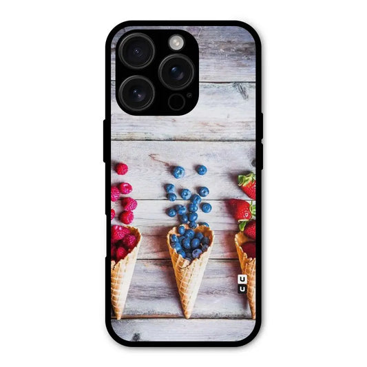 Cone Fruits Design Shockproof Hybrid Protection (Metal + TPU) Back Case Cover CoversCart