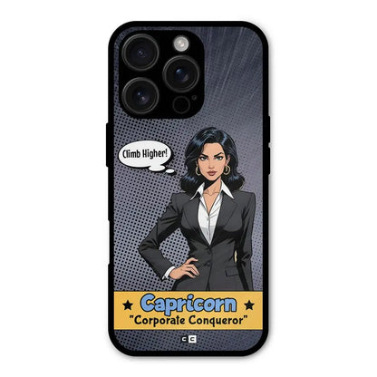 Conqueror Capricorn Shockproof Hybrid Protection (Metal + TPU) Back Case Cover CoversCart