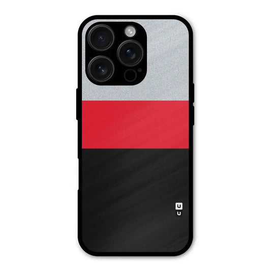 Cool Melange Stripe Shockproof Hybrid Protection (Metal + TPU) Back Case Cover CoversCart