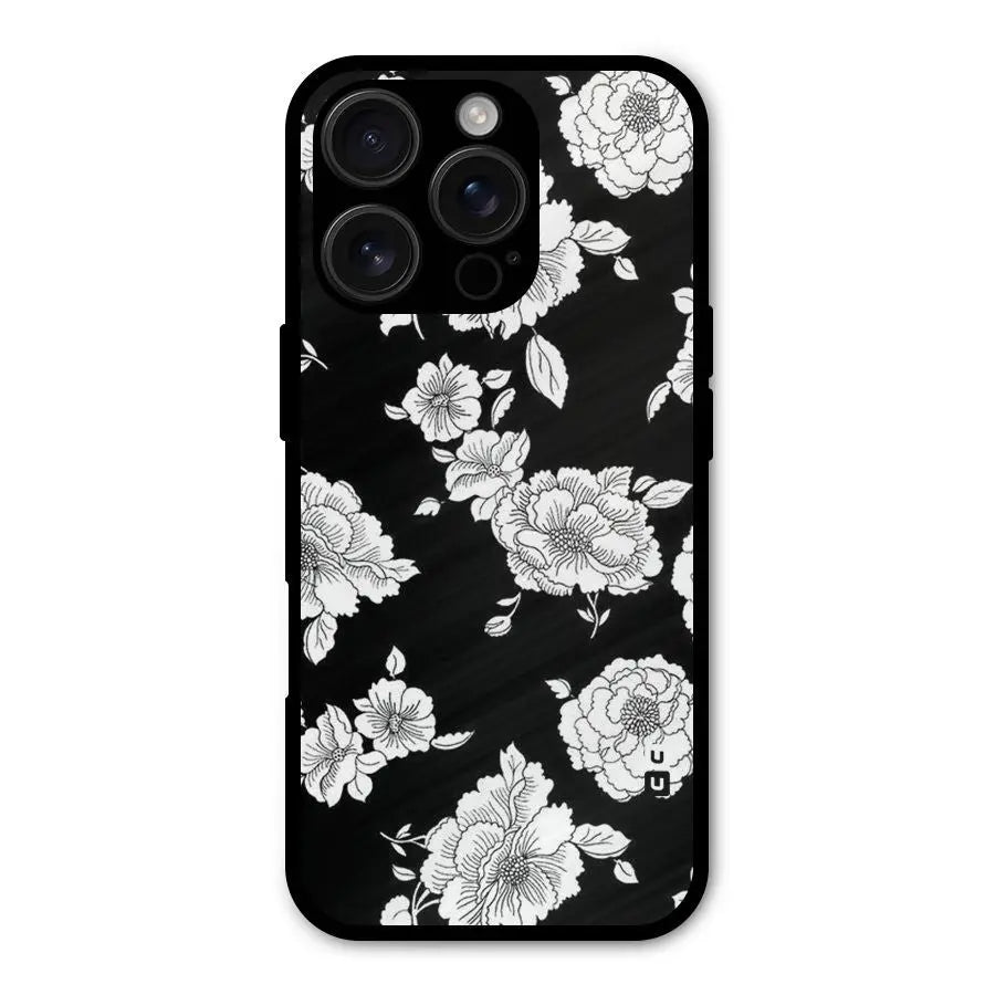 Cool Pattern Flowers Shockproof Hybrid Protection (Metal + TPU) Back Case Cover CoversCart