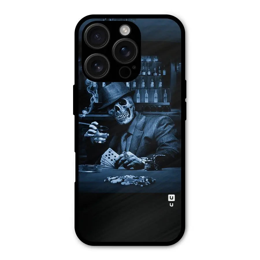 Cool Skull Cards Shockproof Hybrid Protection (Metal + TPU) Back Case Cover CoversCart