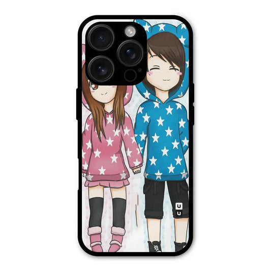 Couple In Stars Shockproof Hybrid Protection (Metal + TPU) Back Case Cover CoversCart