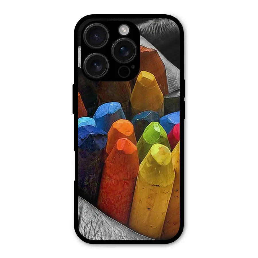 Crayons Beautiful Shockproof Hybrid Protection (Metal + TPU) Back Case Cover CoversCart