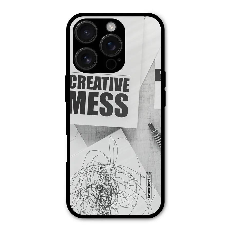 Creative Mess Shockproof Hybrid Protection (Metal + TPU) Back Case Cover CoversCart