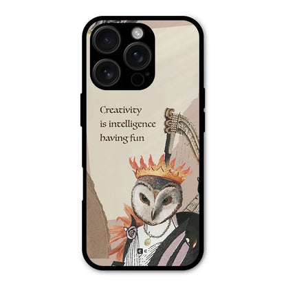 Creativity Intelligence Shockproof Hybrid Protection (Metal + TPU) Back Case Cover CoversCart