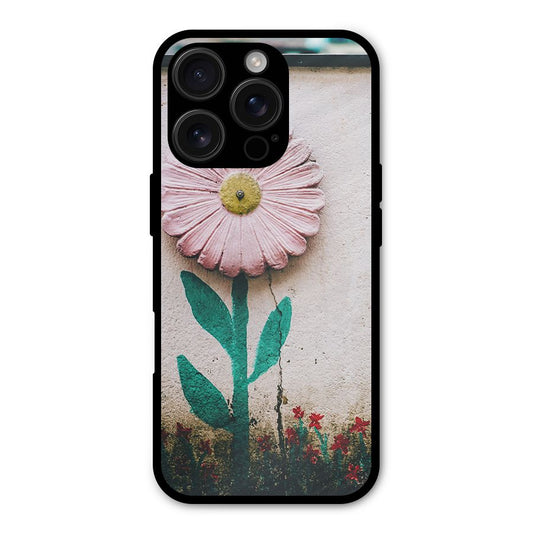 Creativity Flower Shockproof Hybrid Protection (Metal + TPU) Back Case Cover
