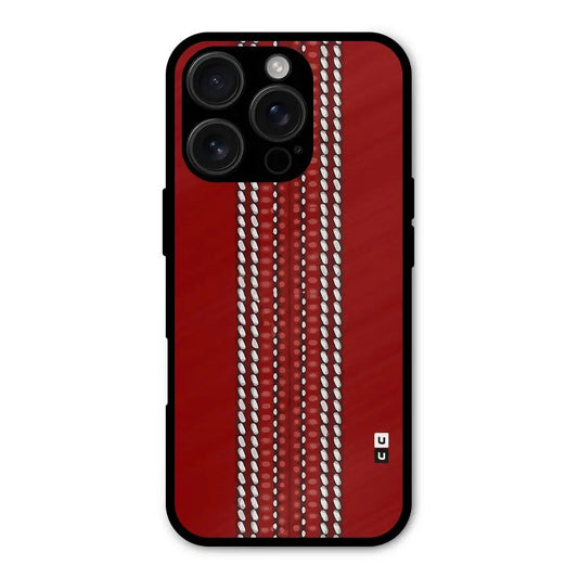 Cricket Ball Design Shockproof Hybrid Protection (Metal + TPU) Back Case Cover CoversCart