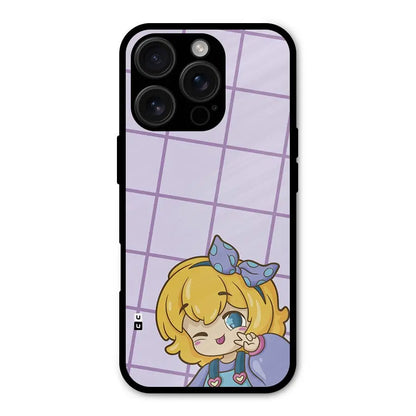 Cute Anime Illustration Shockproof Hybrid Protection (Metal + TPU) Back Case Cover CoversCart