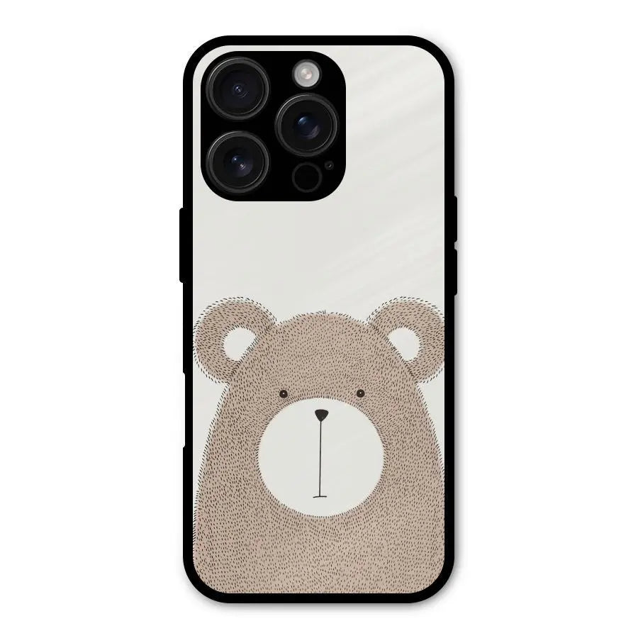 Cute Bear Shockproof Hybrid Protection (Metal + TPU) Back Case Cover CoversCart