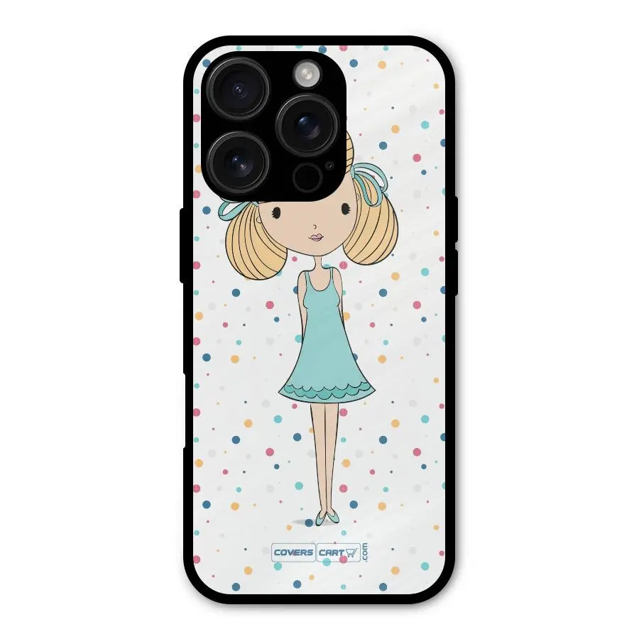 Cute Girl Shockproof Hybrid Protection (Metal + TPU) Back Case Cover CoversCart