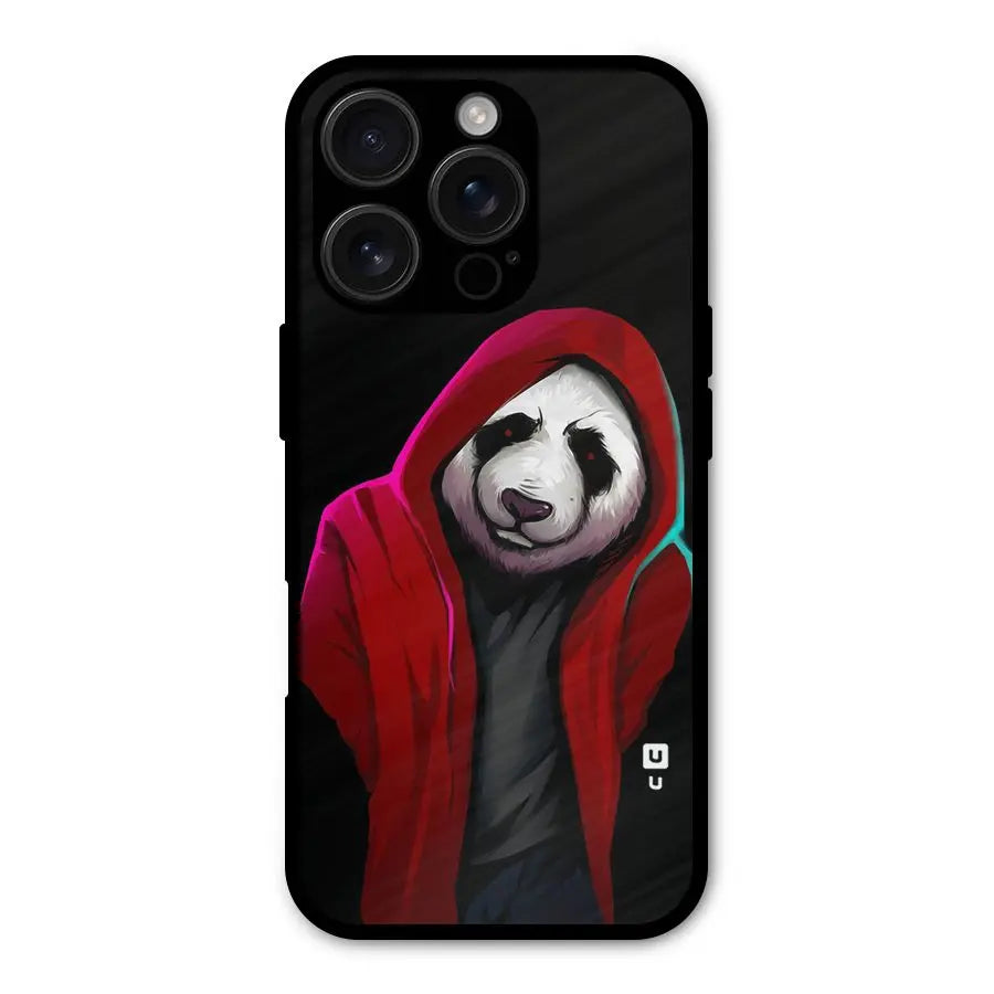 Cute Hoodie Panda Shockproof Hybrid Protection (Metal + TPU) Back Case Cover CoversCart