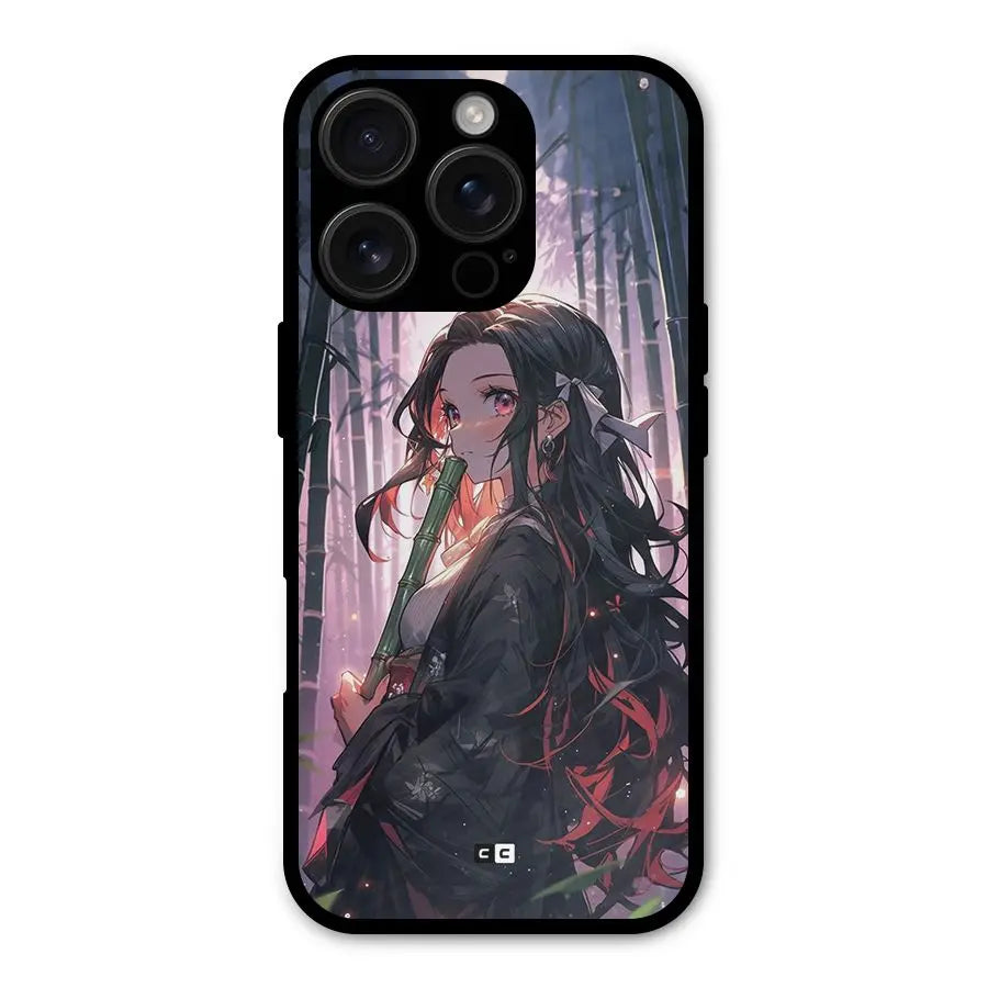Cute Nezuko Shockproof Hybrid Protection (Metal + TPU) Back Case Cover CoversCart