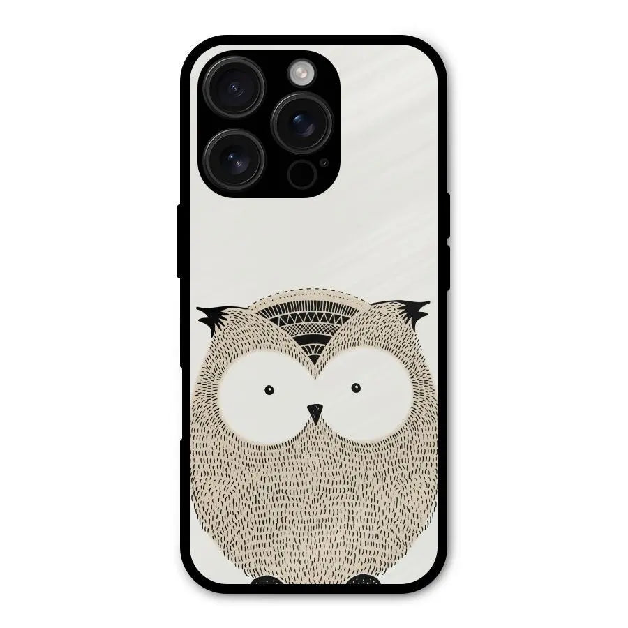 Cute Owl Shockproof Hybrid Protection (Metal + TPU) Back Case Cover CoversCart