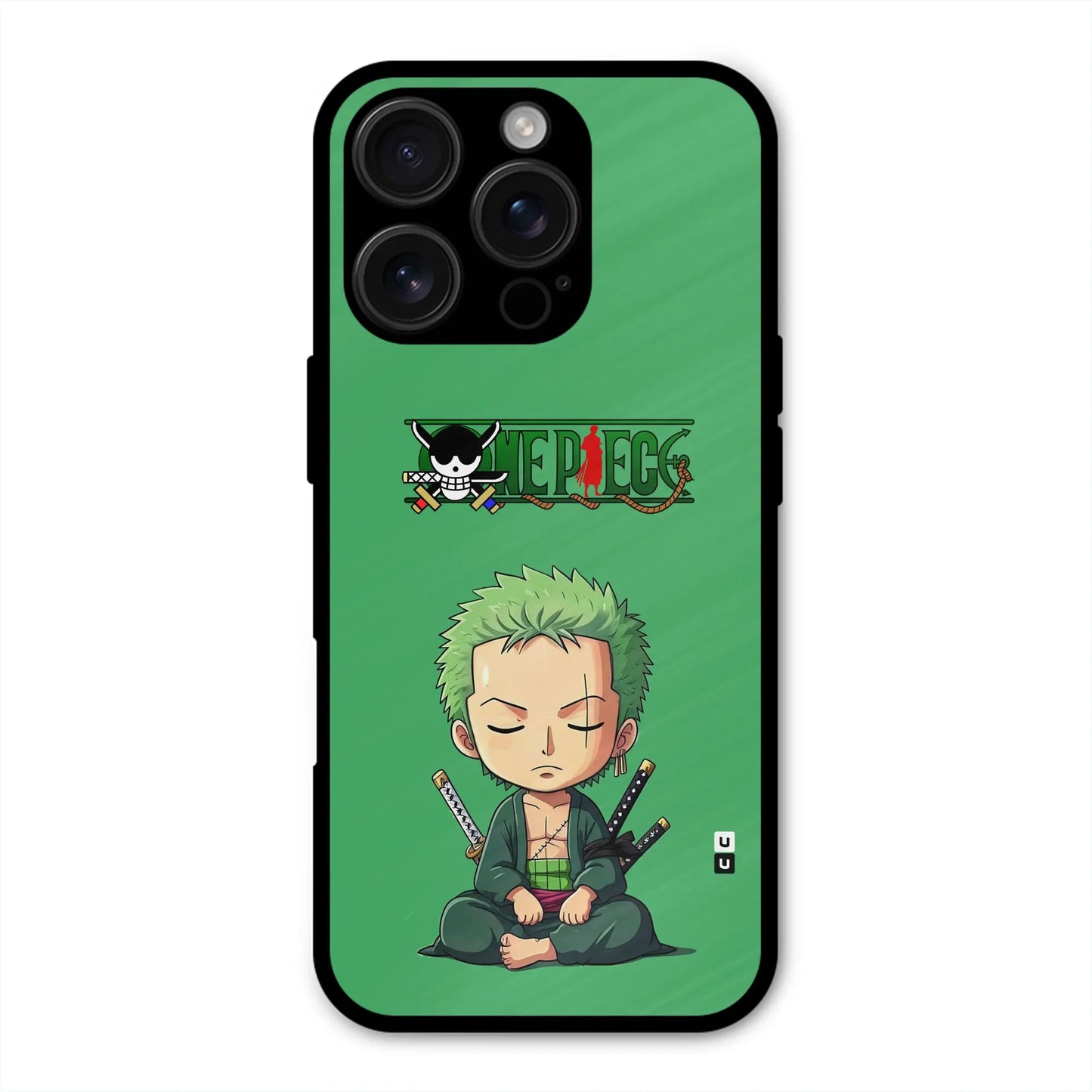 Cute Zoro Shockproof Hybrid Protection (Metal + TPU) Back Case Cover
