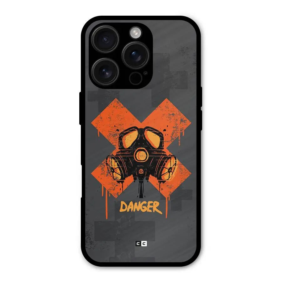 Danger Mask Shockproof Hybrid Protection (Metal + TPU) Back Case Cover CoversCart