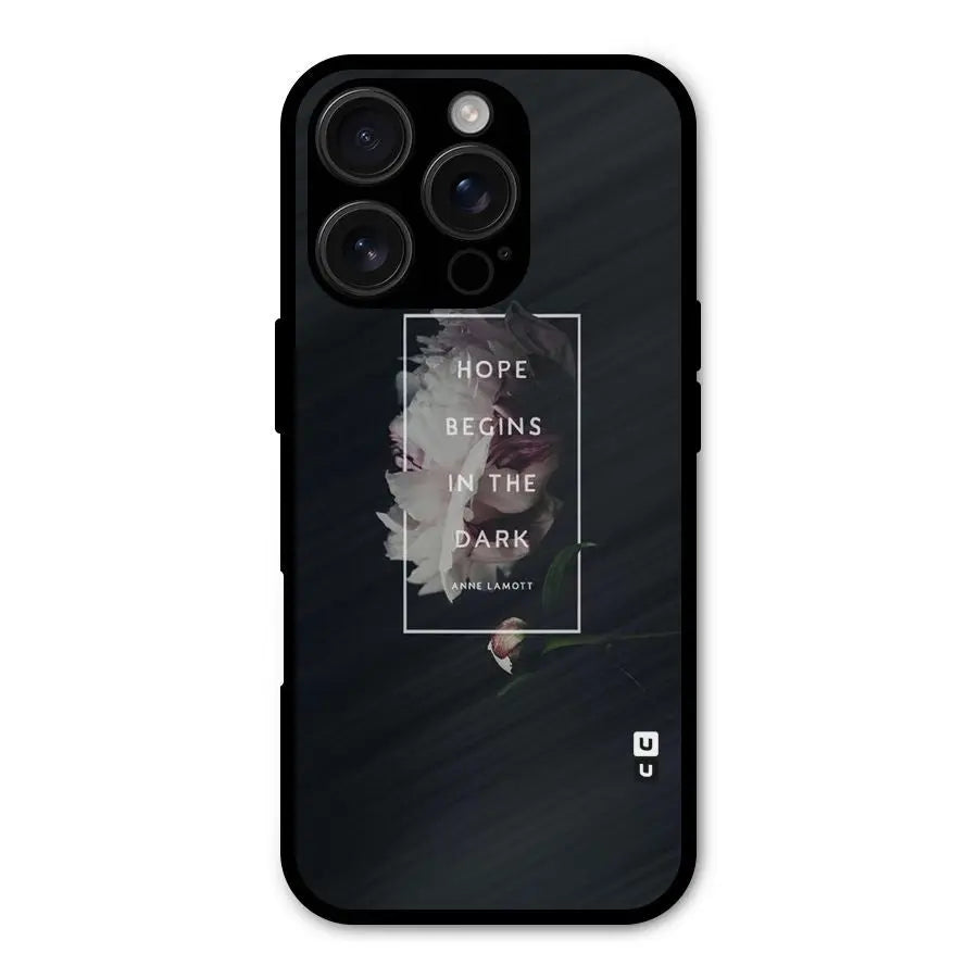 Dark Hope Shockproof Hybrid Protection (Metal + TPU) Back Case Cover CoversCart